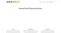 Desktop Screenshot of level10crossfit.com